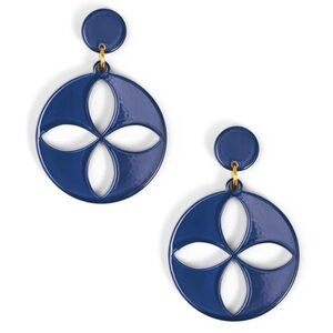 Zenzii Shirley Blue Drop Earrings